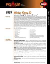 Primrose 5757 Winter Klenz Diesel Additive - Quart Bottle
